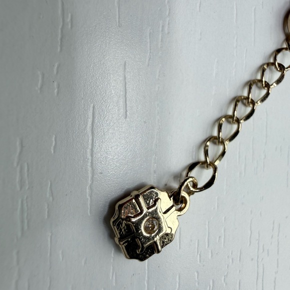 Monet Gold and Purple - Red Crystal Necklace, Bracelet & Earrings Set - Picture 2 of 3